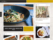 Tablet Screenshot of andrewzimmern.com